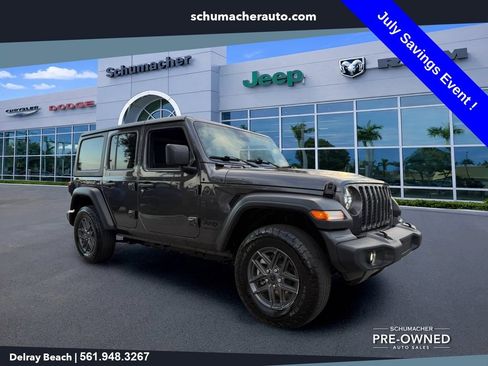 Used 2024 Jeep Wrangler Unlimited Sport AWD/4WD image 1