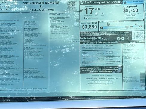 New 2026 Nissan Armada SL image 17