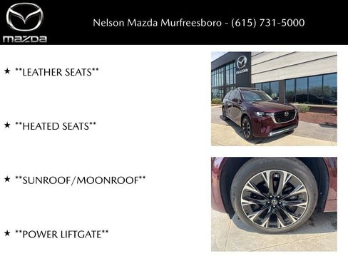 Certified 2024 MAZDA CX-90 3.3 Turbo S w/ Premium Package image 32