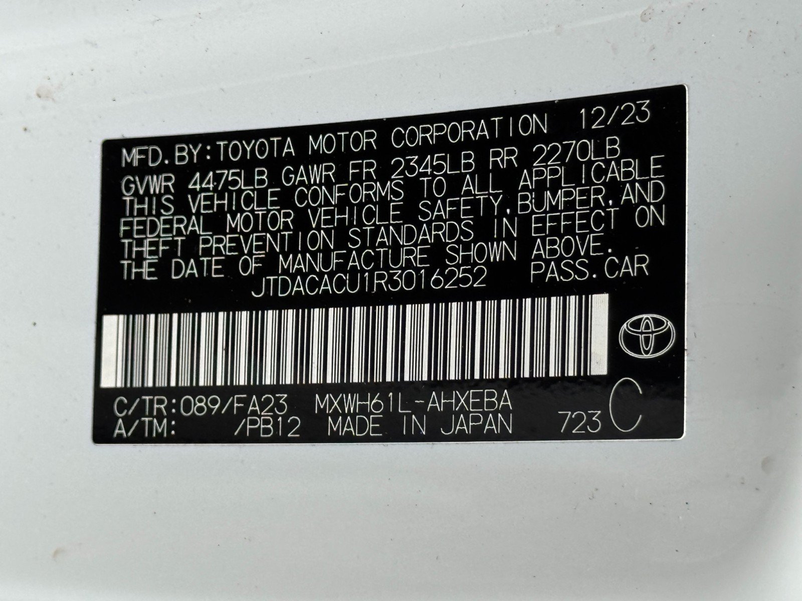 Used 2024 Toyota Prius Prime FWD image 44