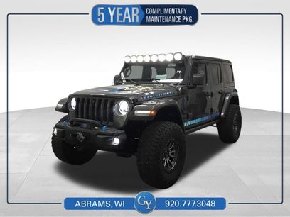 Used 2021 Jeep Wrangler Unlimited Rubicon 4xe w/ Steel Bumper Group
