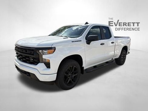 New 2026 Chevrolet Silverado 1500 Custom w/ Turbomax Blackout Package AWD/4WD image 3