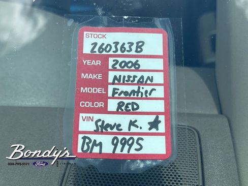 Used 2006 Nissan Frontier SE w/ (P01) Power Pkg RWD image 21