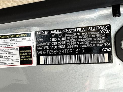 Used 2008 Mercedes-Benz CLK 350 Cabriolet image 34