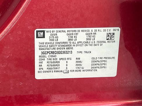 Used 2016 Chevrolet Silverado 1500 LT w/ All Star Edition RWD image 29