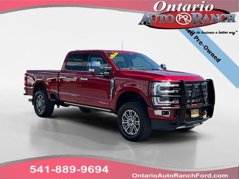 Certified 2025 Ford F350 Platinum w/ Platinum Plus Package AWD/4WD image 1