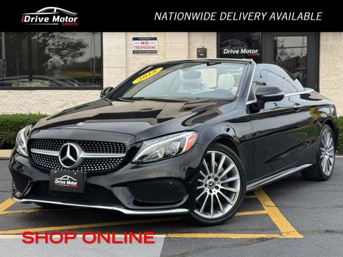 Used 2018 Mercedes-Benz C 300 4MATIC Cabriolet w/ AMG Line image 1