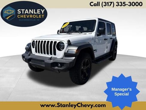 Used 2020 Jeep Wrangler Unlimited Sport AWD/4WD image 1