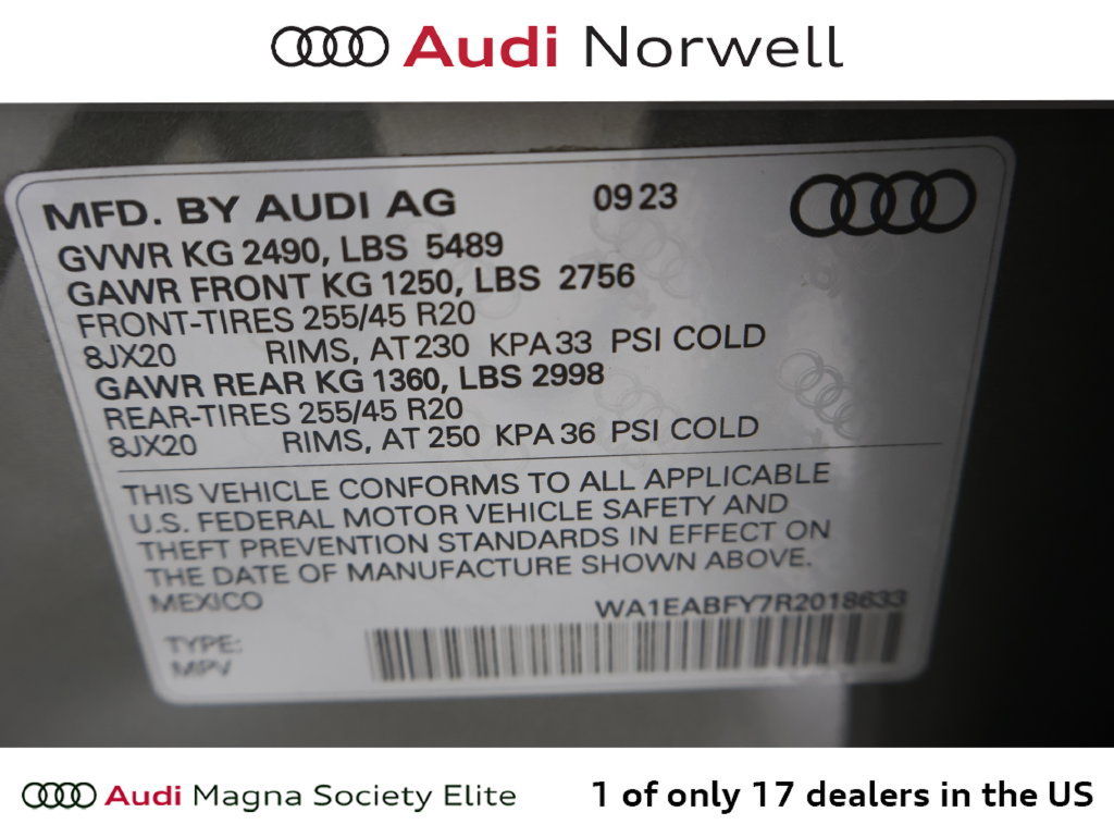 Used 2024 Audi Q5 2.0T Premium Plus w/ Premium Plus Package AWD/4WD image 3