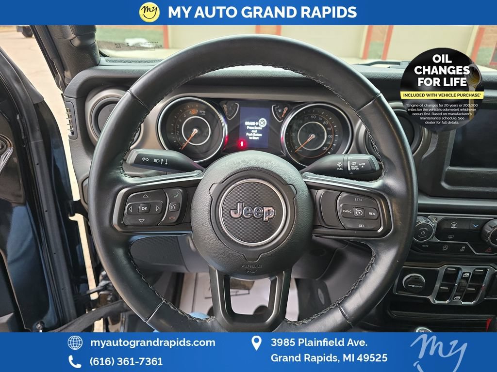 Used 2022 Jeep Wrangler Unlimited Sport AWD/4WD image 12