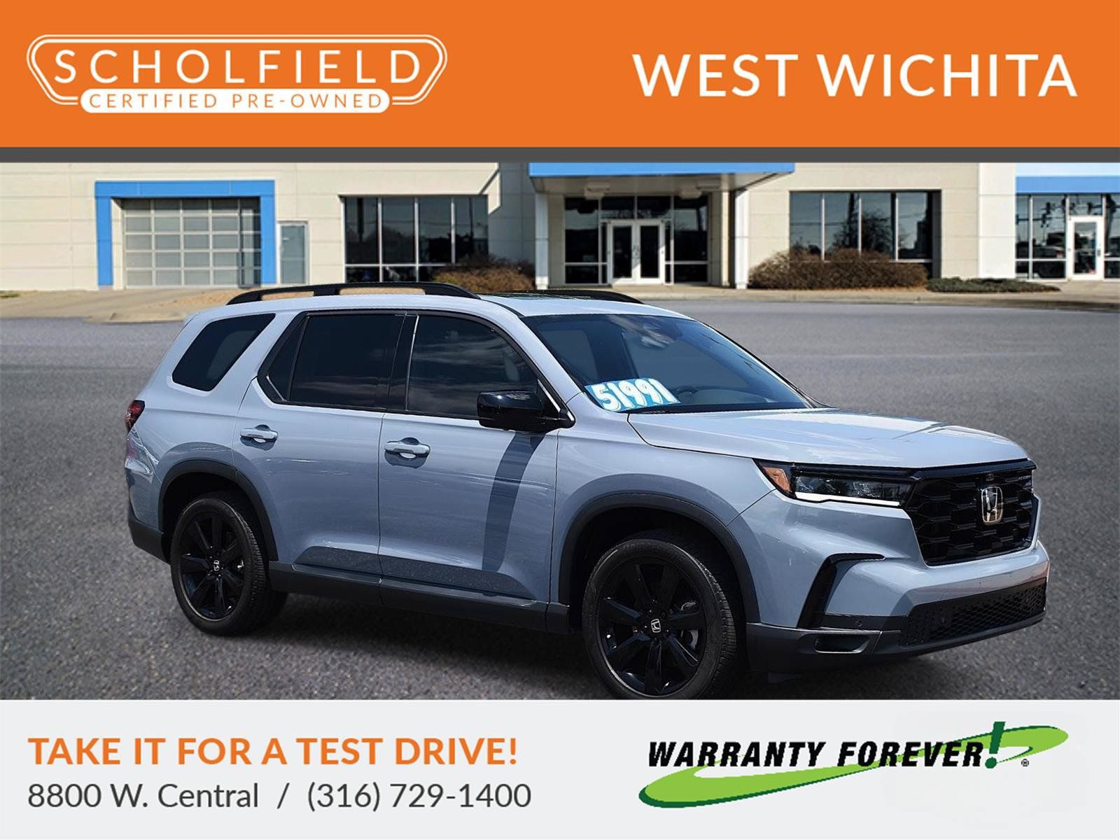 Used 2025 Honda Pilot Black Edition image 1