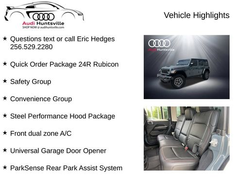Used 2026 Jeep Wrangler Unlimited Rubicon w/ Safety Group AWD/4WD image 6