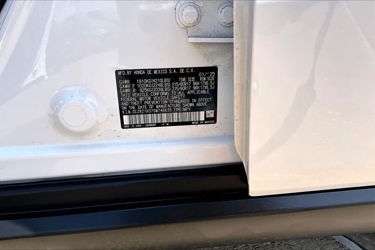 Used 2025 Honda HR-V LX image 32