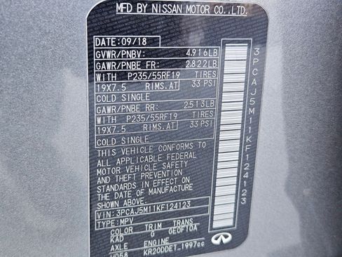 Used 2019 INFINITI QX50 Essential w/ Premium Heat Package image 28