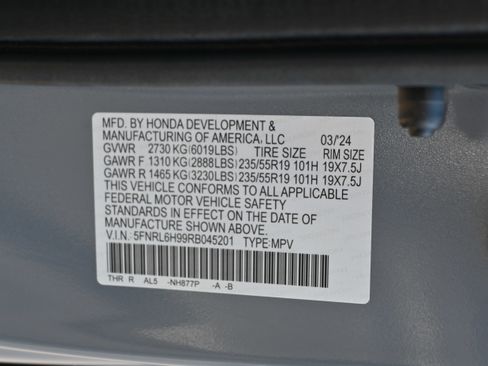 Used 2024 Honda Odyssey Elite image 40