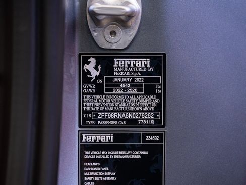 Certified 2022 Ferrari Roma image 30