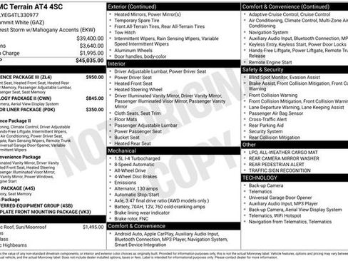 New 2026 GMC Terrain AT4 w/ Convenience Package III AWD/4WD image 26