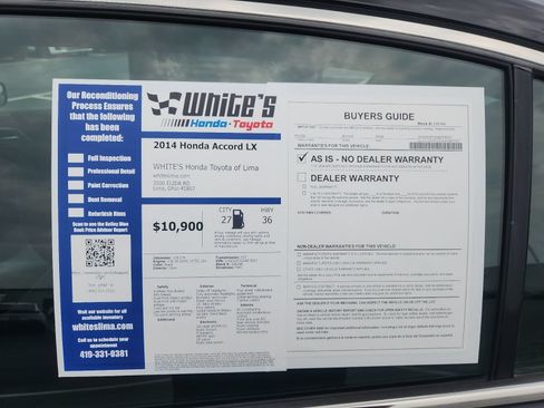 Used 2014 Honda Accord LX image 10