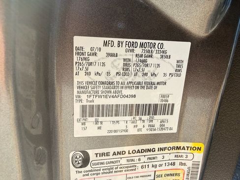 Used 2010 Ford F150 XLT image 21