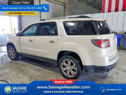 Used 2013 GMC Acadia SLT w/ Technology Package image 3