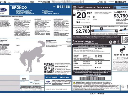 Used 2024 Ford Bronco Big Bend AWD/4WD image 5