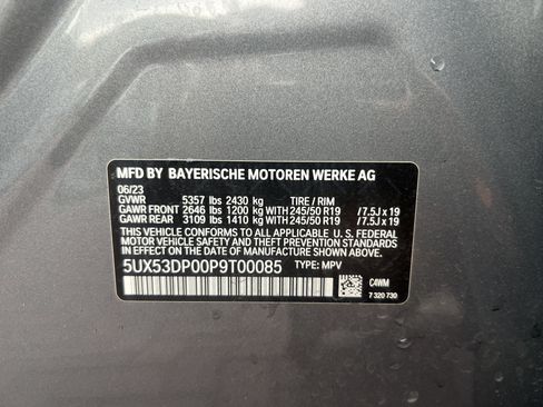 Used 2023 BMW X3 xDrive30i w/ Premium Package AWD/4WD image 34