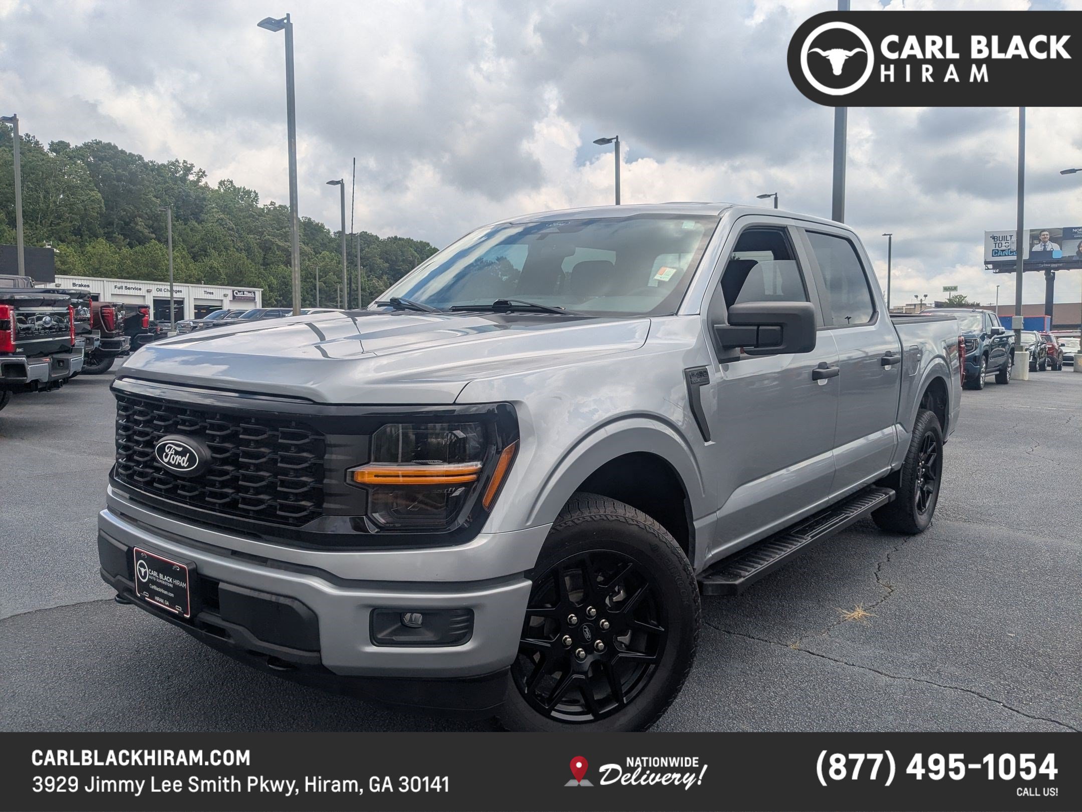 Used 2025 Ford F150 STX w/ STX Black Appearance Package AWD/4WD image 1