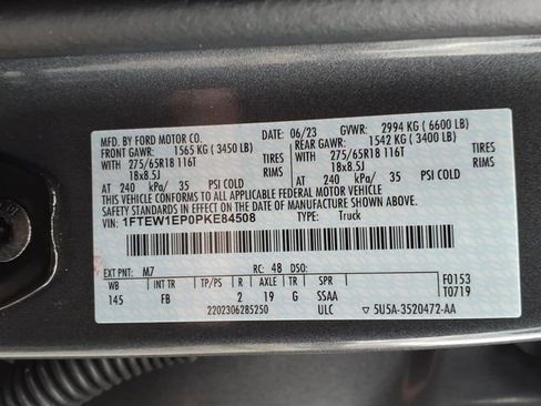 Used 2023 Ford F150 XLT w/ Equipment Group 302A High image 18