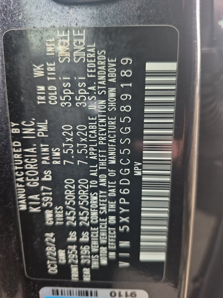 Certified 2025 Kia Telluride S AWD/4WD image 24