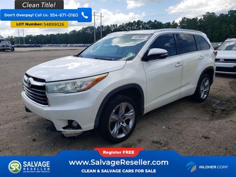Used 2016 Toyota Highlander Limited FWD image 1