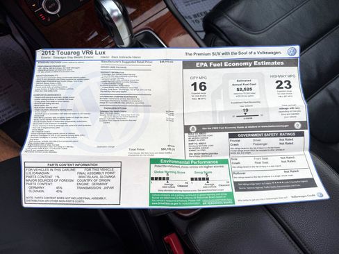 Used 2012 Volkswagen Touareg VR6 image 76