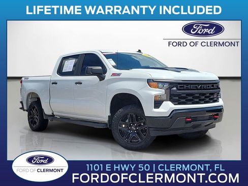 Used 2022 Chevrolet Silverado 1500 Custom Trail Boss AWD/4WD image 1