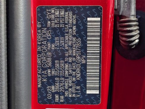 Used 2023 Kia Sorento SX Prestige w/ Panoramic Sunroof Package image 23