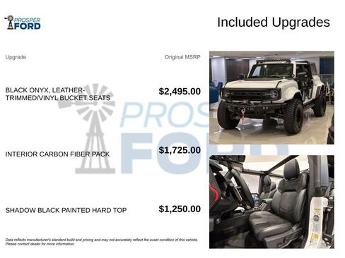 New 2025 Ford Bronco Raptor w/ Interior Carbon Fiber Pack image 43