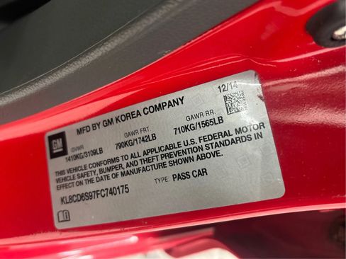 Used 2015 Chevrolet Spark LT image 29