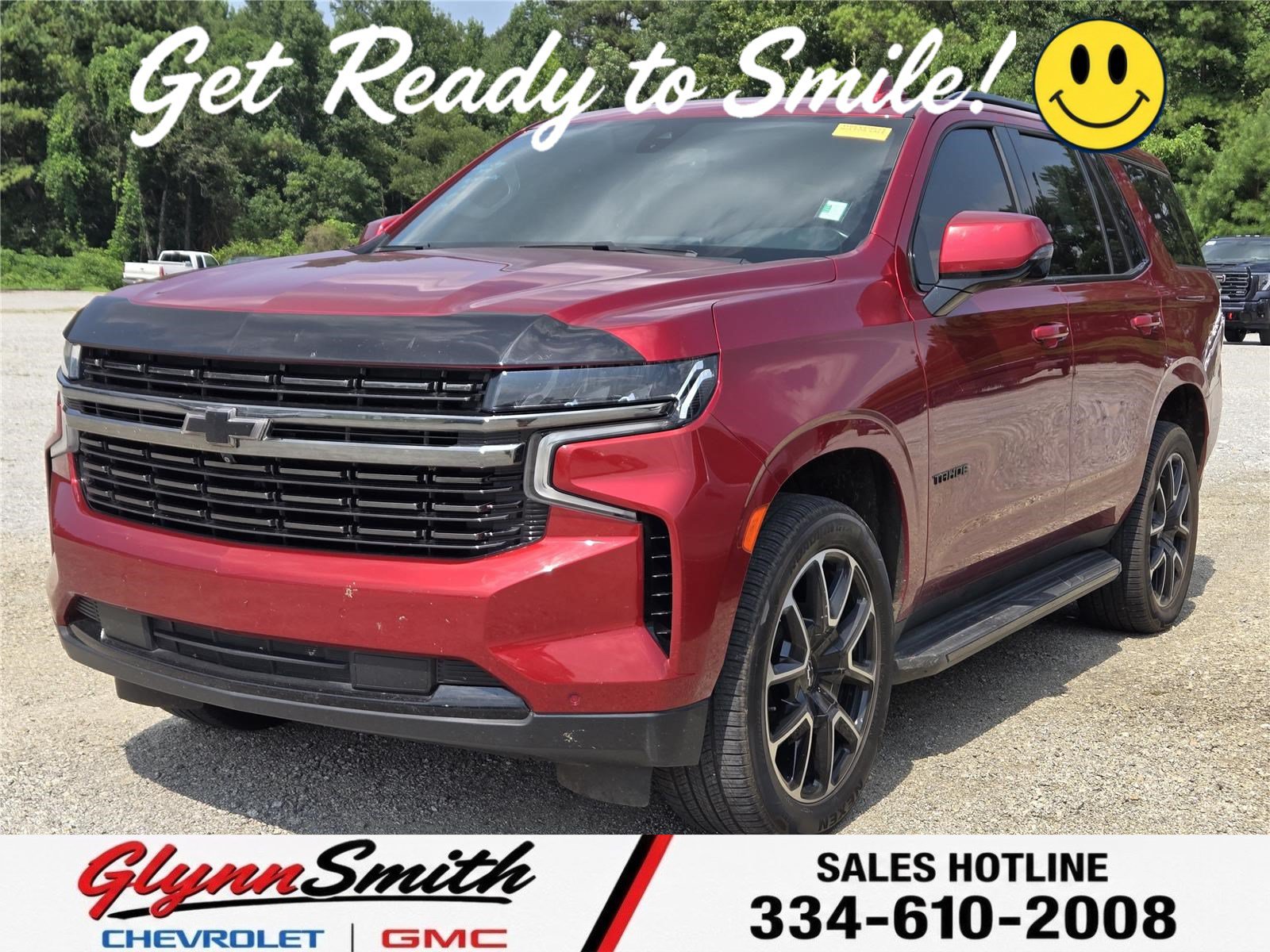 Used 2021 Chevrolet Tahoe RST w/ Luxury Package RWD image 1