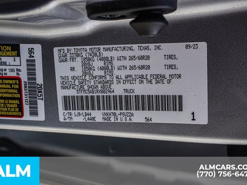 Used 2024 Toyota Tundra 1794 Edition image 63