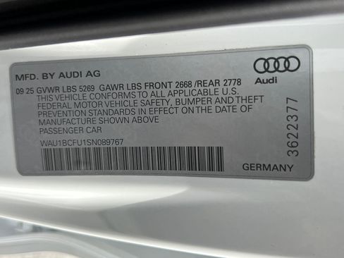 New 2025 Audi A5 2.0T Premium image 27
