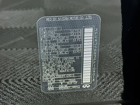 Used 2023 INFINITI QX50 Luxe AWD/4WD image 12