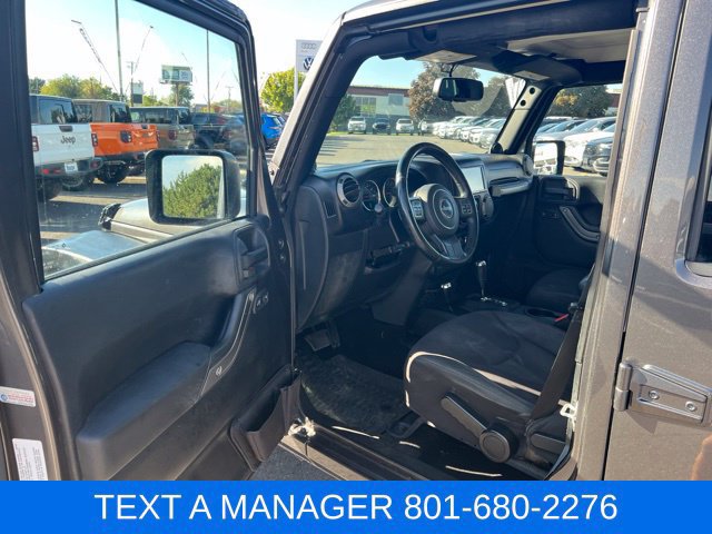 Used 2014 Jeep Wrangler Unlimited Sport w/ Quick Order Package 24S AWD/4WD image 13