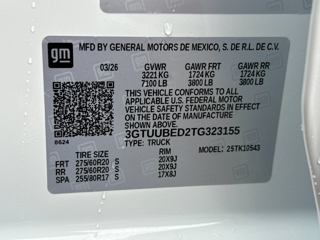 New 2026 GMC Sierra 1500 SLE w/ Preferred Package AWD/4WD image 26