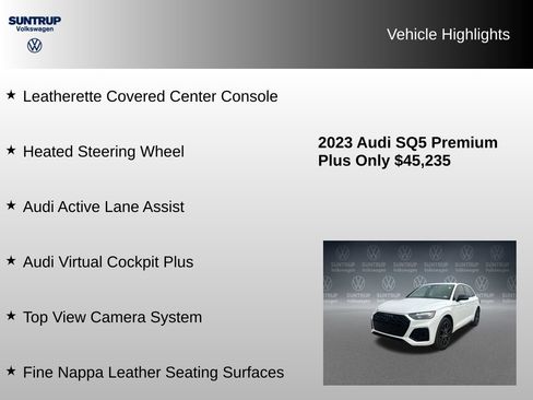 Used 2023 Audi SQ5 Premium Plus w/ Premium Plus Package AWD/4WD image 25