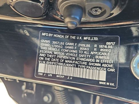 Used 2018 Honda Civic Sport Touring image 42