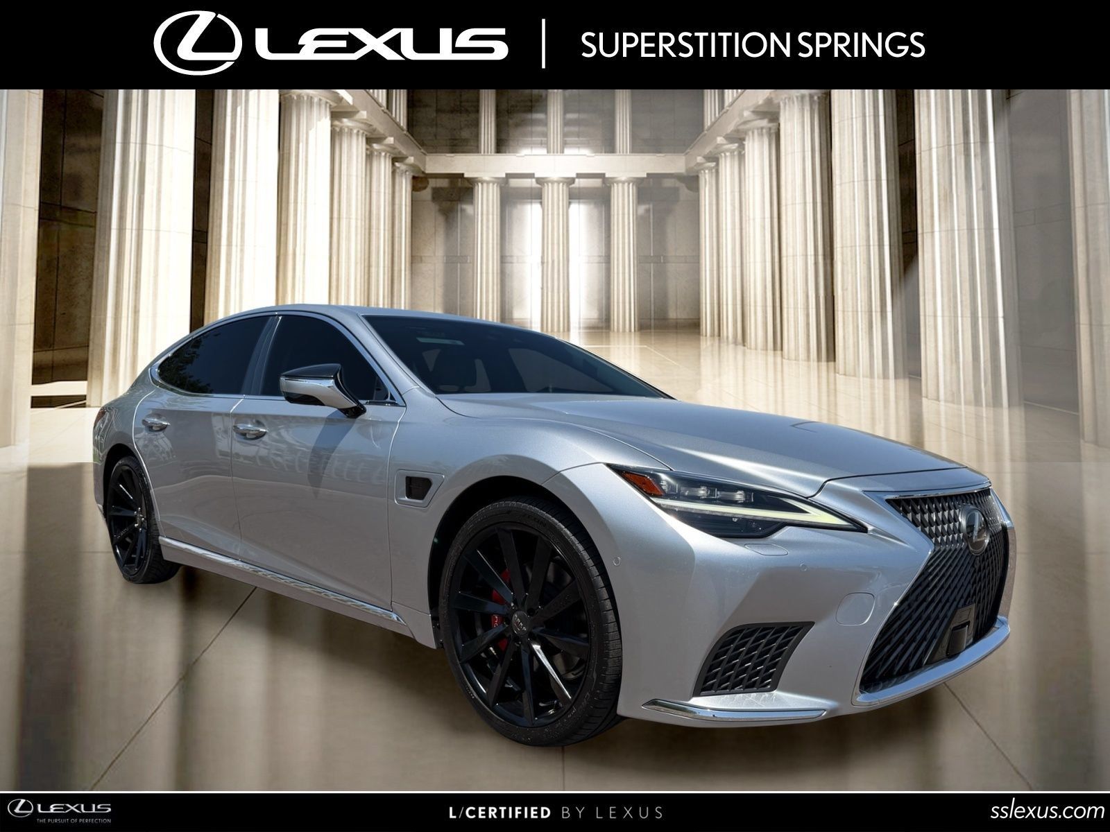 Certified 2023 Lexus LS 500h AWD w/ Luxury Package image 1