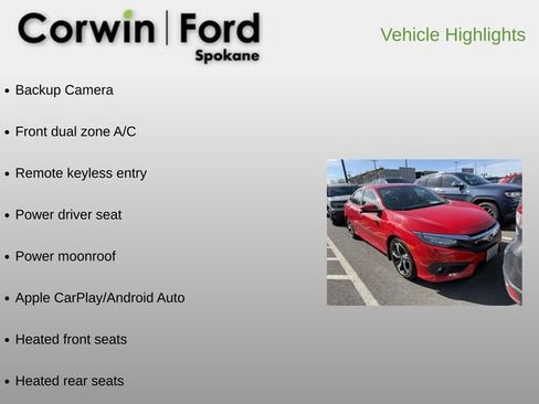 Used 2016 Honda Civic Touring image 6
