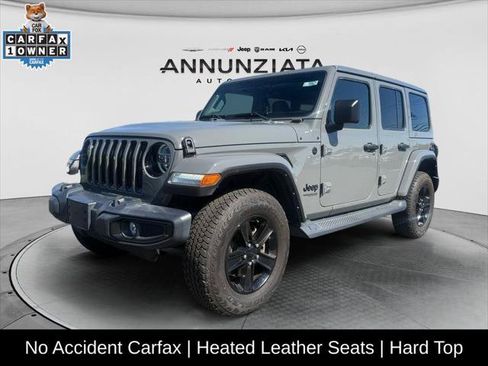 Certified 2021 Jeep Wrangler Unlimited Sahara AWD/4WD image 1