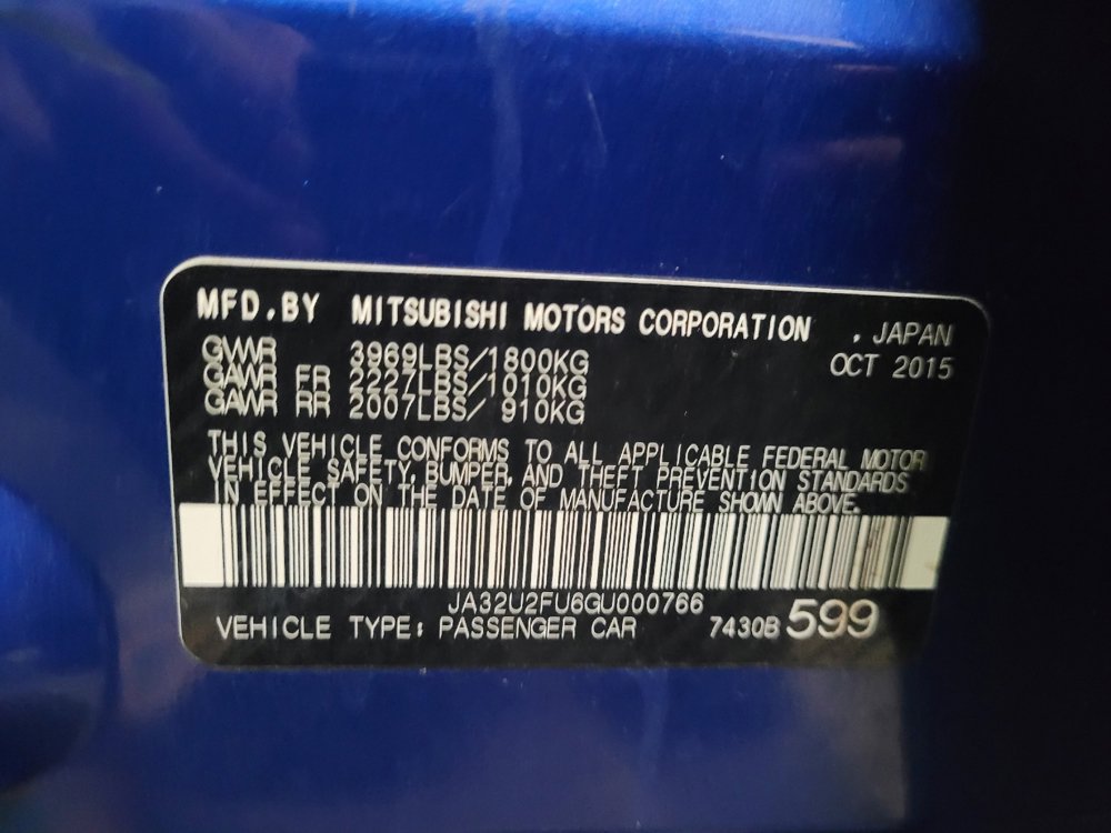 Used 2016 Mitsubishi Lancer ES FWD image 33