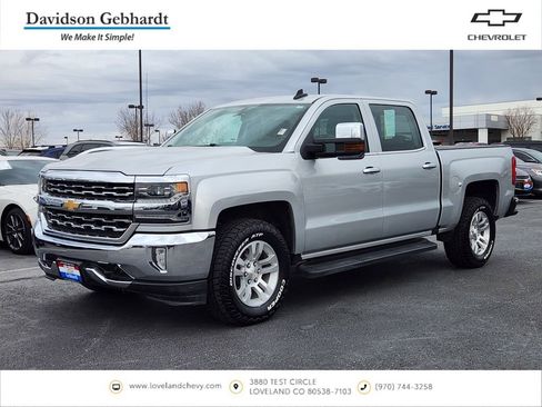 Used 2018 Chevrolet Silverado 1500 LTZ w/ Max Trailering Package image 1