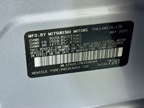 Used 2022 Mitsubishi Mirage ES image 38