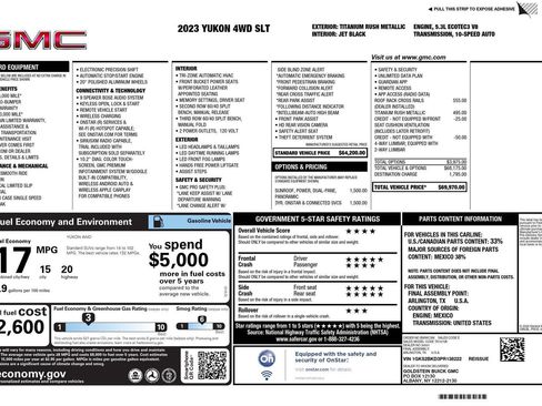 Used 2023 GMC Yukon SLT image 16
